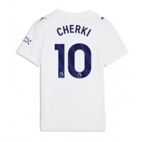 Camisa de Futebol Manchester City Rayan Cherki #10 Equipamento Alternativo Mulheres 2026-27 Manga Curta